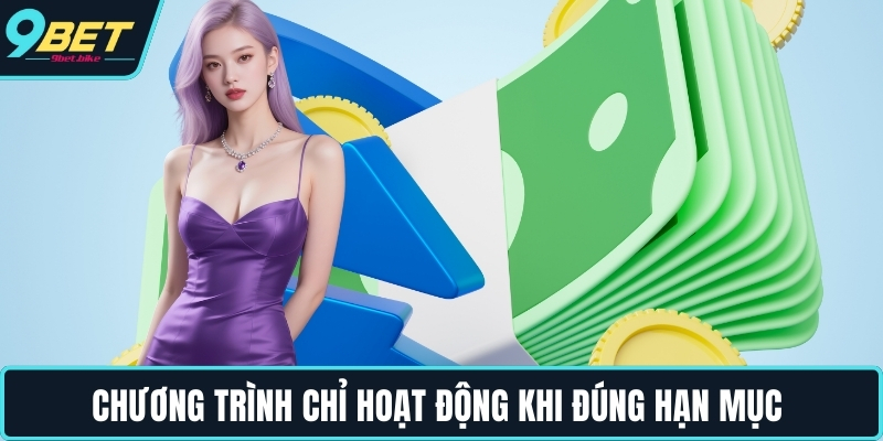 Chương trình chỉ hoạt động khi đúng hạn mục