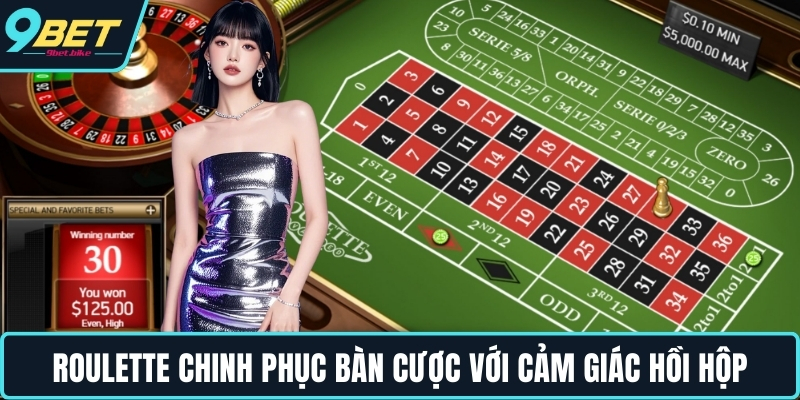 Roulette chinh phục bàn cược với cảm giác hồi hộp Roulette chinh phục bàn cược với cảm giác hồi hộp